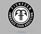 Fish Feen Patch sticker