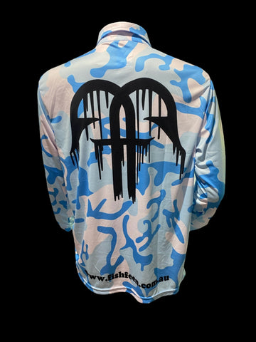 camo blue long sleeve