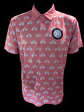 pink pickleball polo