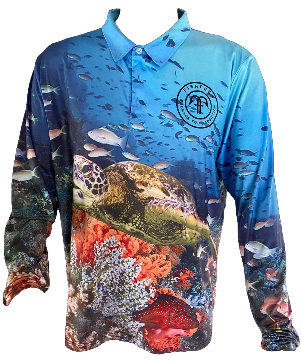 Long Sleeve Fishing Shirt Reef Addict – Fish Feen